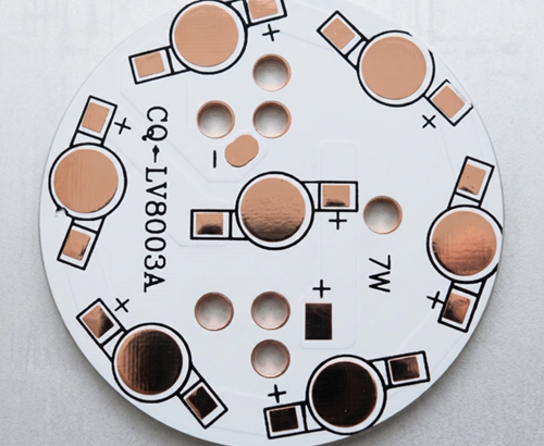 7W Round Aluminum PCB Board